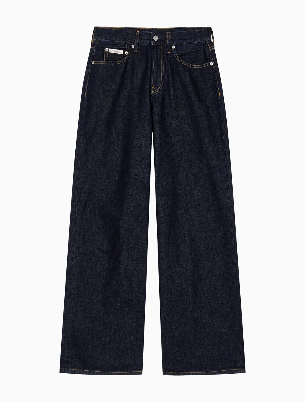 Buy 여성 와이드레그 에코 데님 in color RINSE BLUE