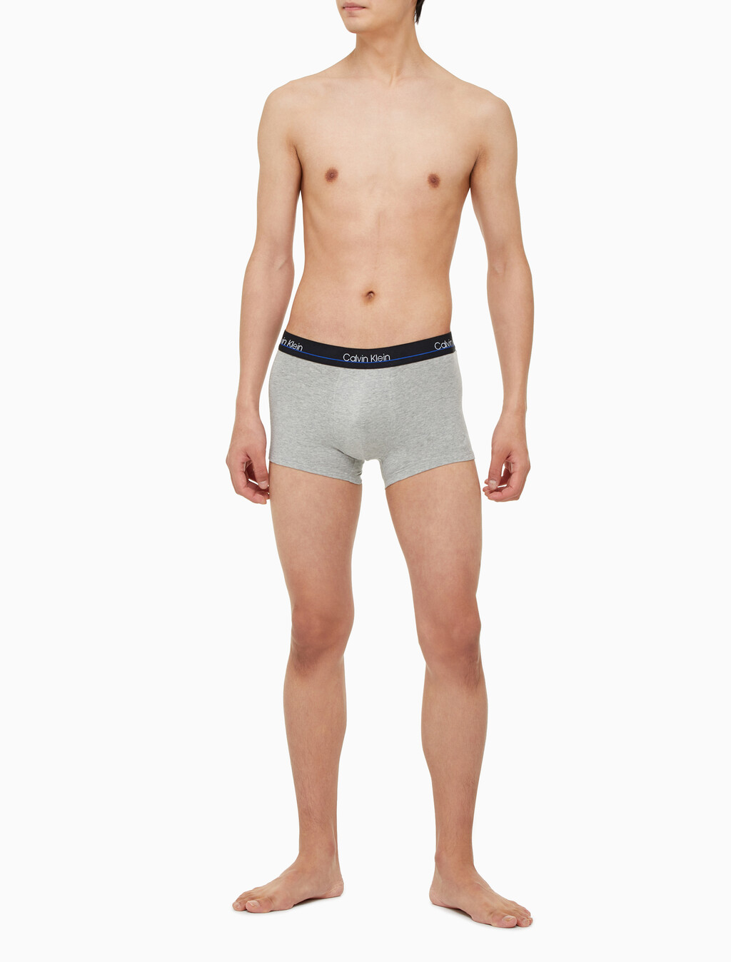 Buy 남성 코튼 스트레치 LTE 3PK 드로즈 in color BLACK/PROVIDENCE BLUE/GREY HEATHER