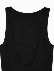Buy 여성 아카이브 스웨터 탱크 탑 in color CK BLACK