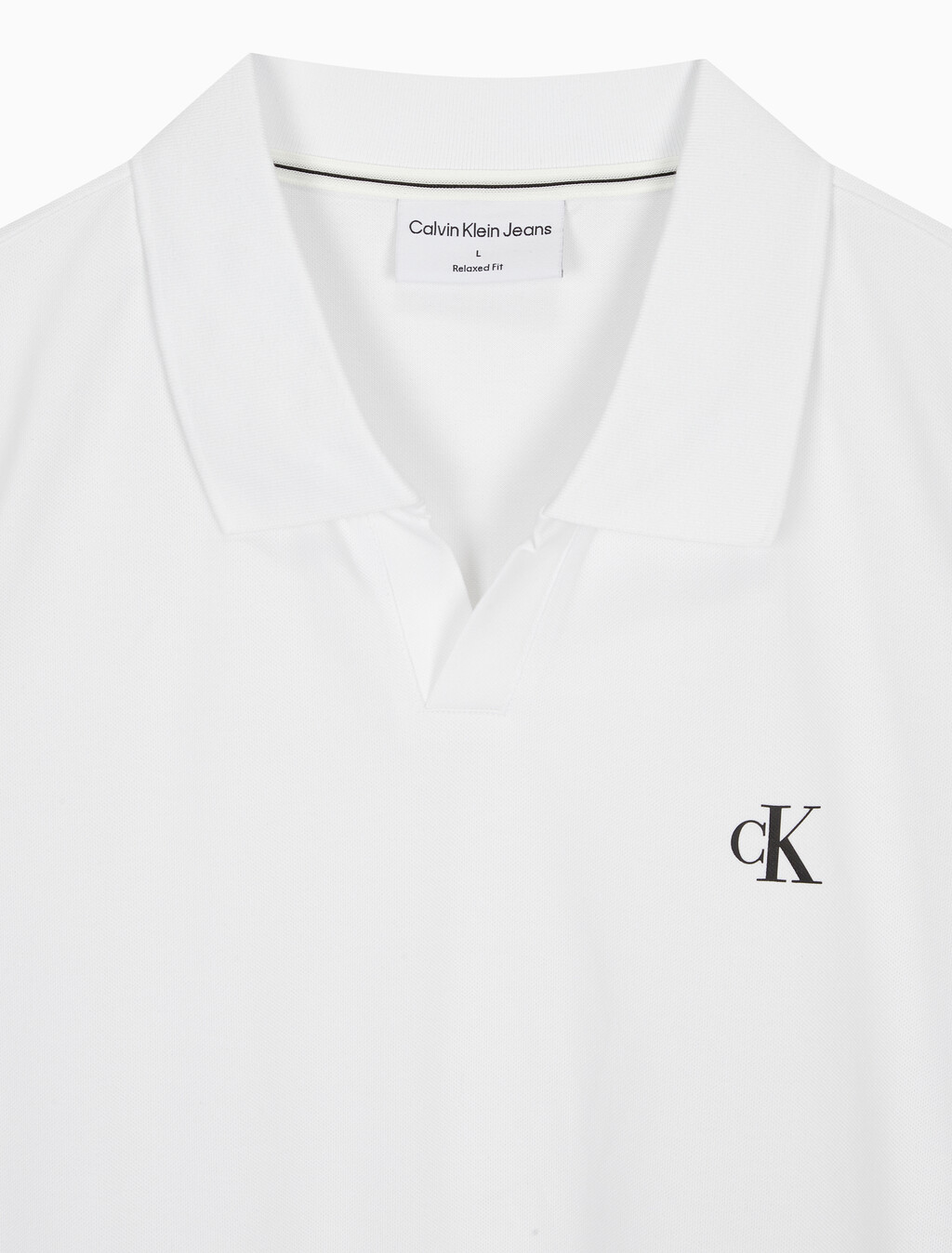 Buy 남성 릴렉스핏 피케 폴로 반팔 티셔츠 in color BRIGHT WHITE
