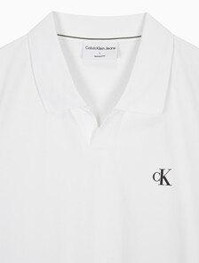 Buy 남성 릴렉스핏 피케 폴로 반팔 티셔츠 in color BRIGHT WHITE
