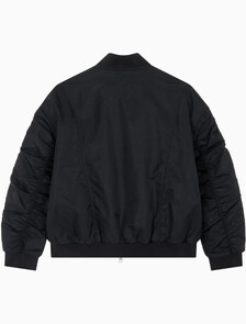 Buy 남성 리버서블 퀼팅 봄버 자켓 in color CK BLACK