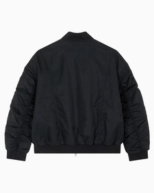 Buy 남성 리버서블 퀼팅 봄버 자켓 in color CK BLACK