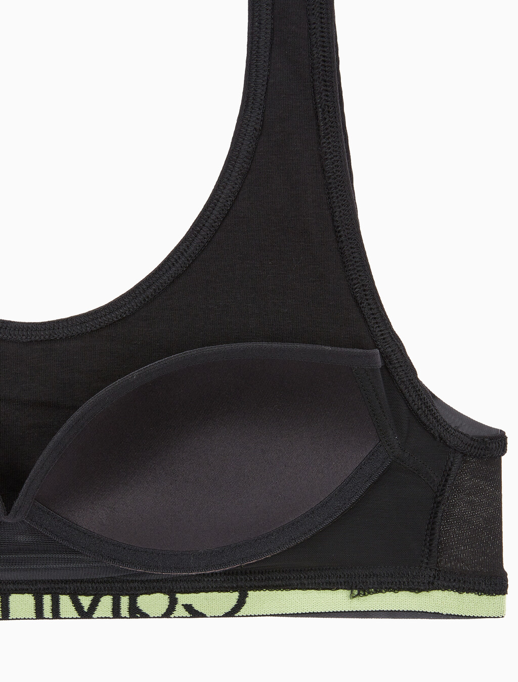 Buy 여성 퓨쳐쉬프트 코튼 AF U-back 브라렛 in color BLACK