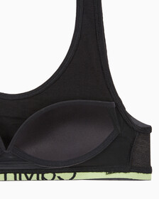 Buy 여성 퓨쳐쉬프트 코튼 AF U-back 브라렛 in color BLACK
