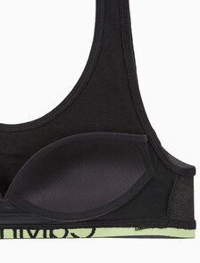 Buy 여성 퓨쳐쉬프트 코튼 AF U-back 브라렛 in color BLACK