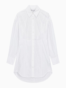 Buy 여성 롱슬리브 셔츠 드레스 in color BRIGHT WHITE