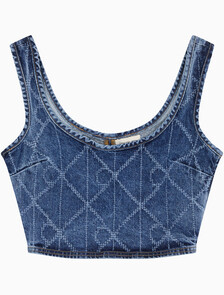 Buy 여성 CK AOP 탱크 in color Blue