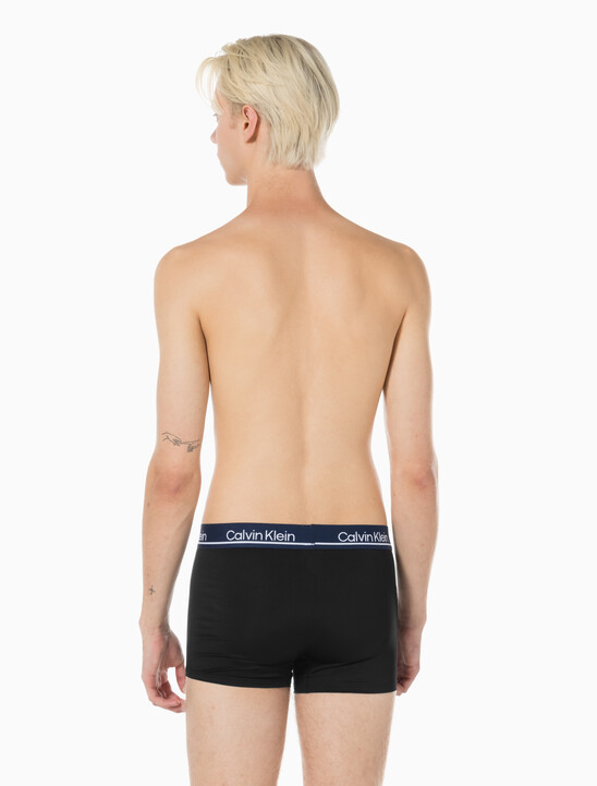 남성 CK 마이크로 플러스 로우 라이즈 드로즈 3PK