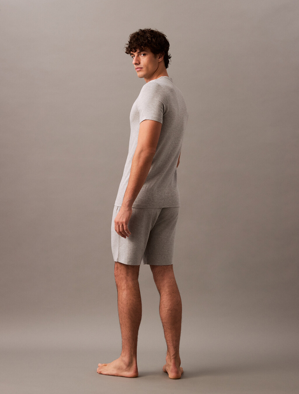 Buy 남성 울트라 소프트 모달 슬립 슬립쇼츠 in color GREY HEATHER