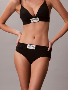 Buy 여성 헤리티지 애슬레틱 비키니 in color BLACK