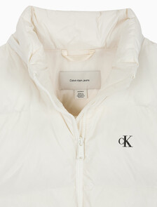 Buy 여성 에센셜 미드 웨잇 푸퍼 자켓 in color Ivory