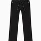 WASHED BLACK LOGO LACE