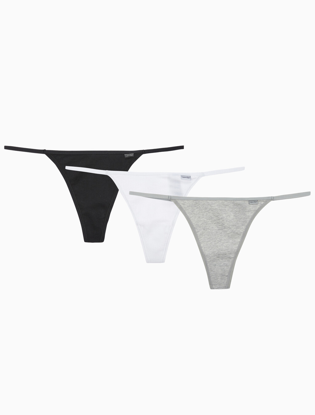 Buy 여성 애슬레틱 T팬티 3PK in color BLACK GREY HEATHER WHITE