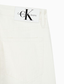 Buy 남성 90's 스트레이트핏 화이트 데님 in color CHALKY BLUE