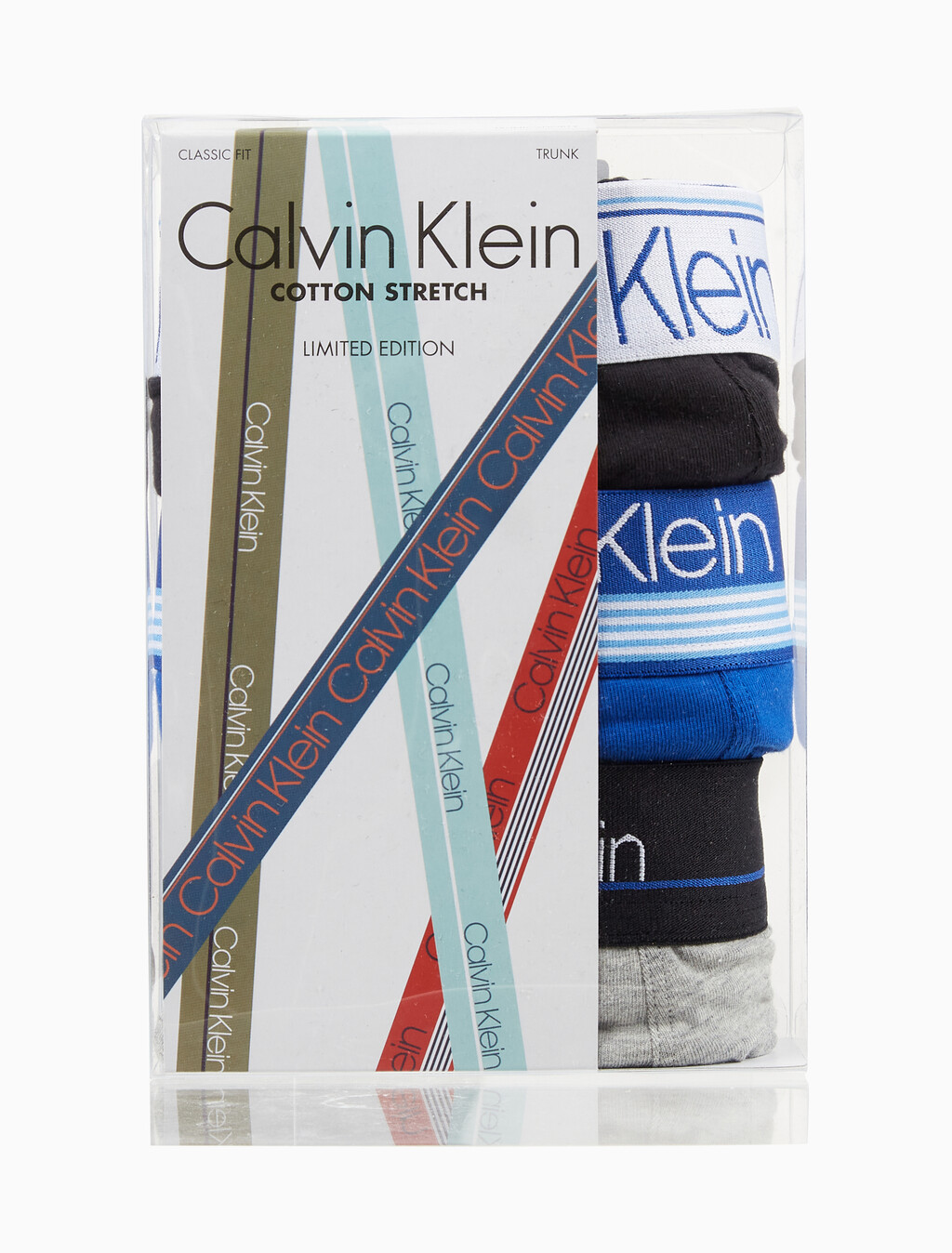 Buy 남성 코튼 스트레치 LTE 3PK 드로즈 in color BLACK/PROVIDENCE BLUE/GREY HEATHER