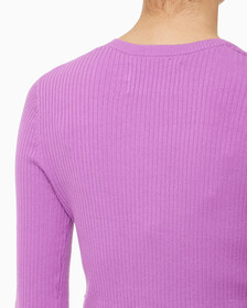 Buy 여성 슬림 브이넥 가디건 in color IRIS ORCHID
