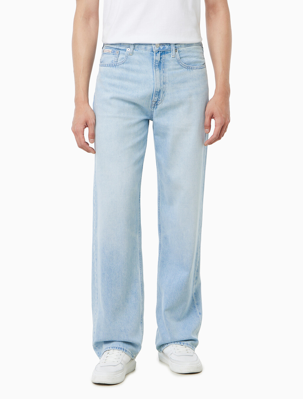 Buy 배기핏 에코 쿨 진 in color Light Blue