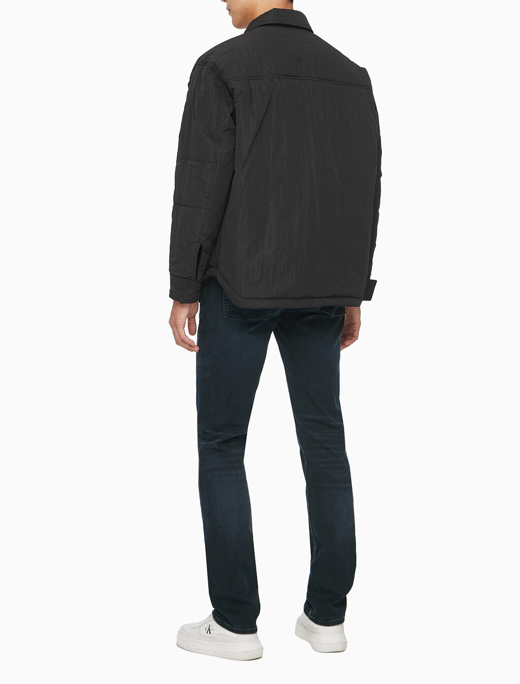 Buy 남성 리버서블 패디드 기능성 셔츠 자켓 in color CK BLACK