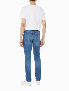 Buy 남성 어센틱 스트레이트핏 라이트블루 데님 in color CHALKY BLUE