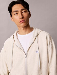Buy 남성 셔츠 칼라 풀집업 자켓 in color VANILLA HEATHER