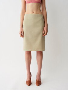 Buy LUNAS WOMENS SKIRT in color HAY