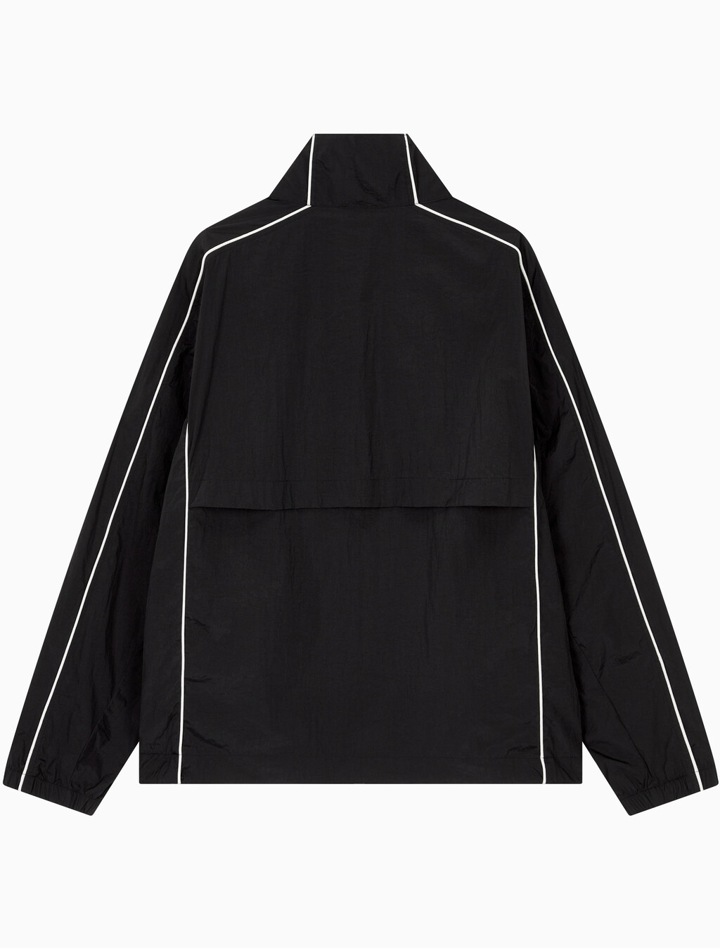 Buy 남성 릴렉스핏 스탠드 카라 트랙 자켓 in color BLACK