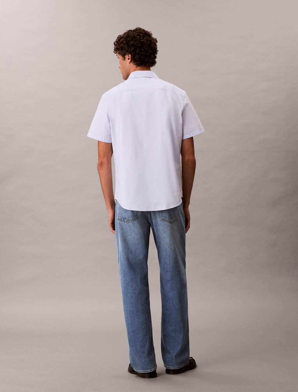 Buy 남성 90S 스트레이트 37.5 진 in color Mid blue