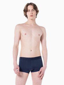 Buy 남성 CK 블랙 쿨링 로우라이즈 드로즈 in color BLUE SHADOW