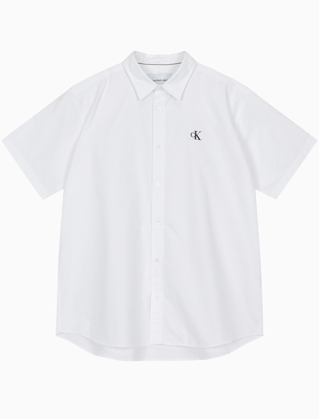 Buy 남성 릴렉스핏 옥스포드 반팔 셔츠 in color BRIGHT WHITE