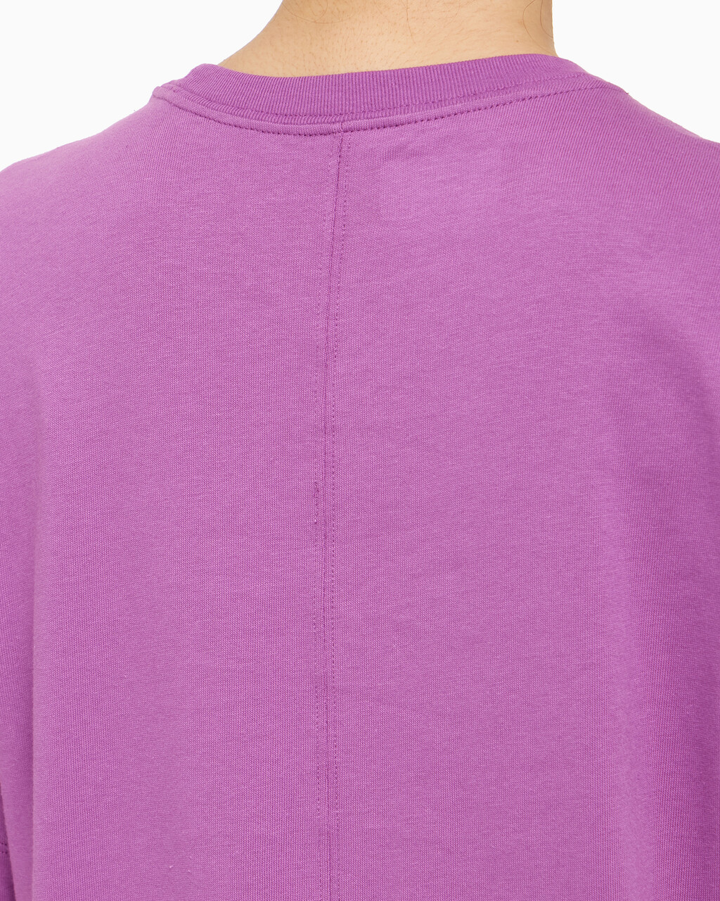 Buy 여성 릴렉스 핏 에센셜 반팔 티셔츠 in color AMETHYST