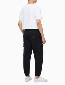 Buy 남성 워시드 카고 팬츠 in color CK BLACK