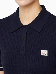 Buy 여성 마이크로케이블 미니 드레스 in color Evening Blue