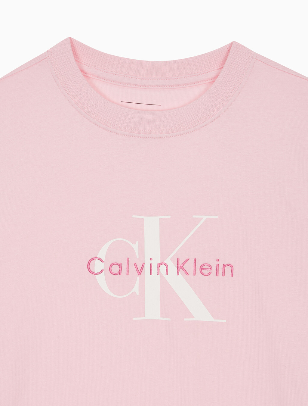Buy 여성 히어로 모노그램 로고 반팔티셔츠 in color PASTEL PINK