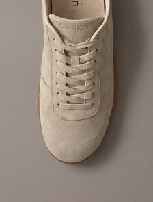 Buy 여성 발레 스니커즈 레더 스웨이드 in color Light Cashew/Gum