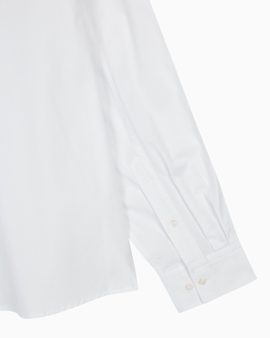 Buy 남녀공용 스탠다드 오버사이즈핏 코튼 셔츠 in color BRILLIANT WHITE