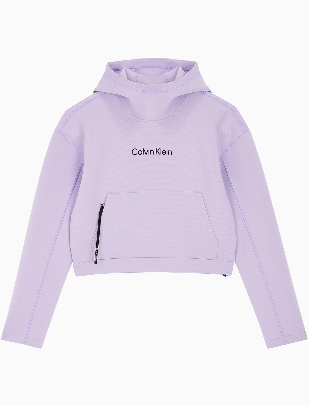 Buy 여성 릴렉스핏 크롭 후디 in color BRILLIANT WHITE