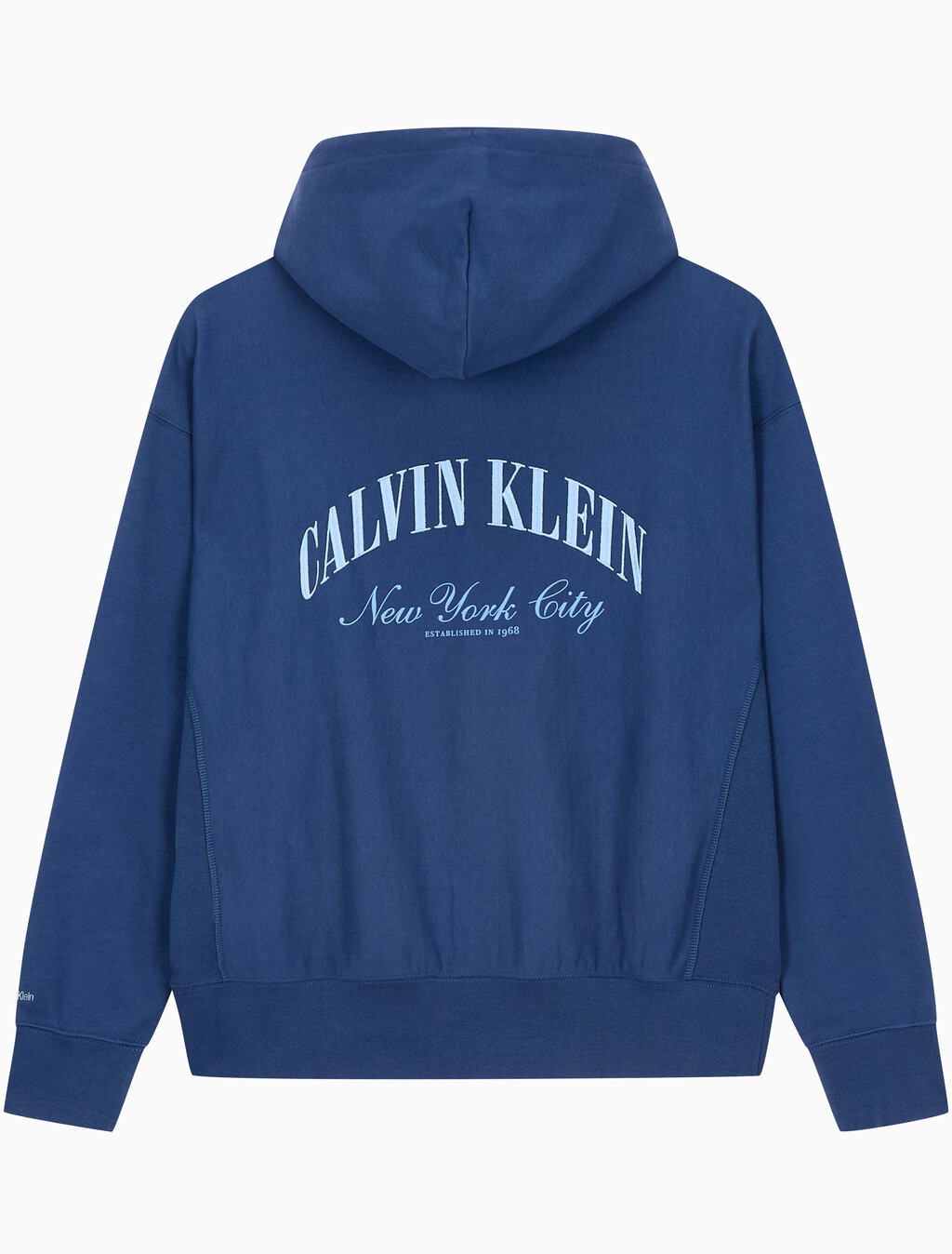 Buy 프리미엄 테리 후드 집업 스웻셔츠 in color Dark Blue