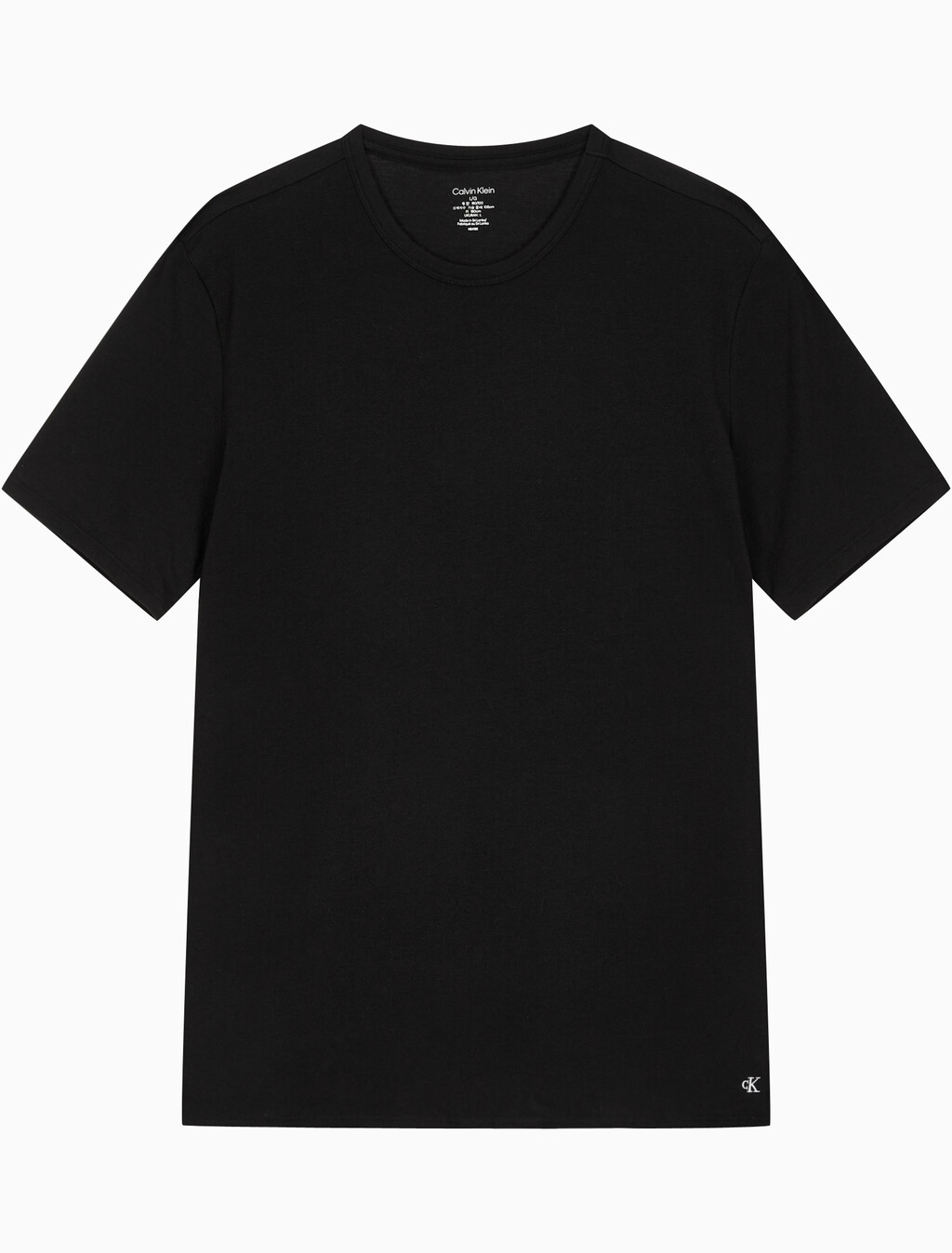 Buy 남성 코튼 스트레치 3PK 반팔 크루넥 in color BLACK/WHITE/GREY HEATHER