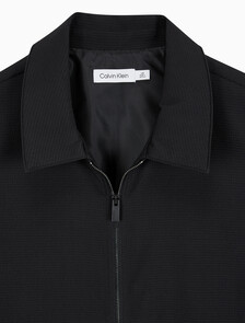 Buy 남성 시어서커 집업 셔츠 자켓 in color BLACK BEAUTY