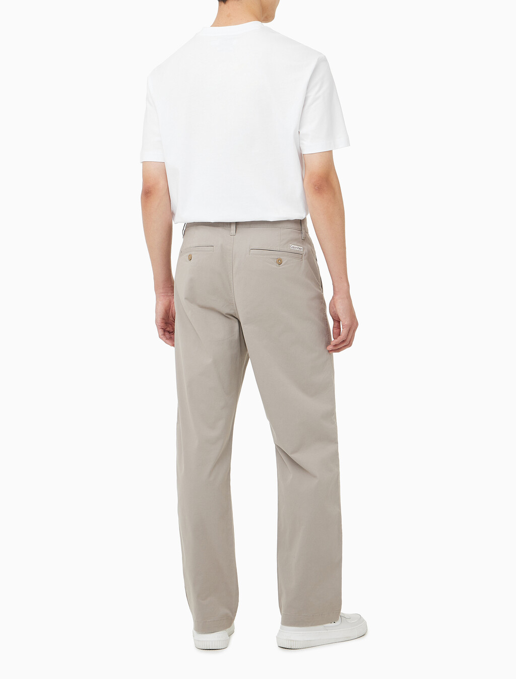 Buy 남성 90's 스트레이트핏 트윌 컴포트 치노 팬츠 in color VINTAGE KHAKI