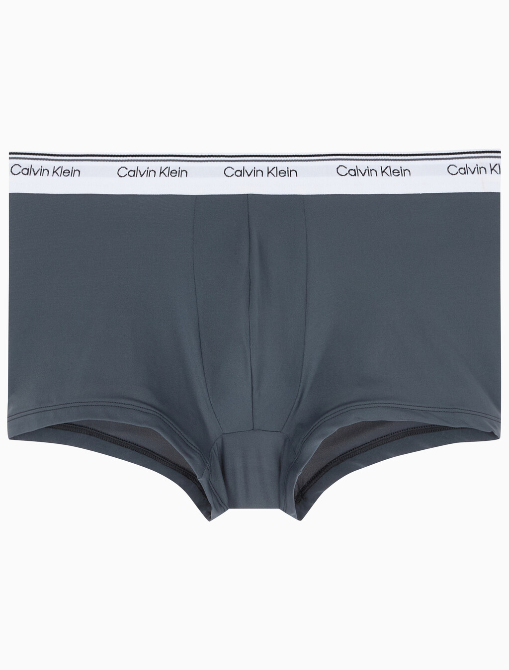 Buy 남성 마이크로파이버 스트레치 밸런스 로우 라이즈 트렁크 3PK in color Black / Charcoal / Black