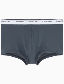 Buy 남성 마이크로파이버 스트레치 밸런스 로우 라이즈 트렁크 3PK in color Black / Charcoal / Black