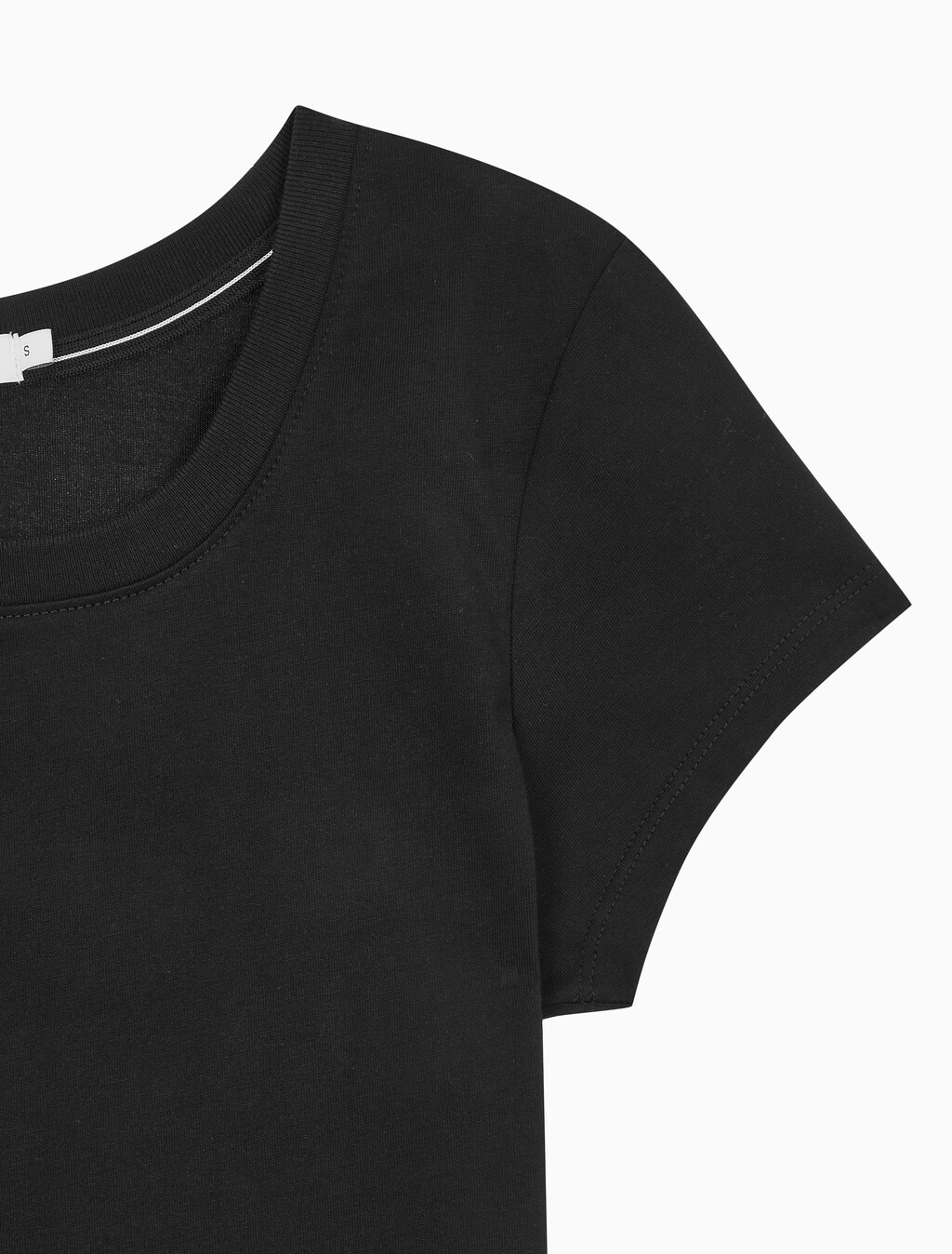 Buy 여성 쿨링 로고 베이비 티셔츠 in color CK BLACK