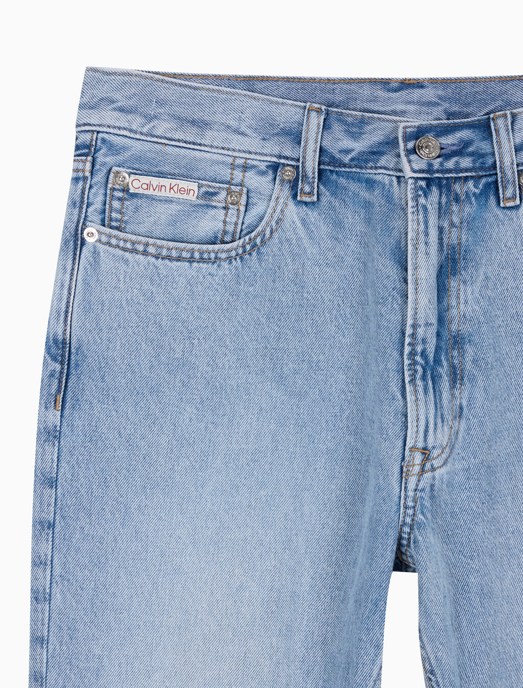 Buy 남성 부츠컷 진 in color Light blue