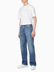 Buy 남성 90's 스트레이트핏 미드블루 라이트웨이트 데님 in color SHOCKWAVE