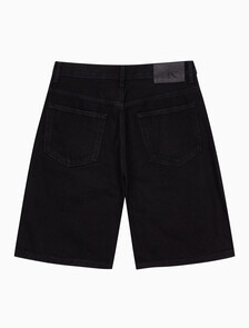 Buy 남성 90's 블랙 클래식 데님 쇼츠 in color BLACK