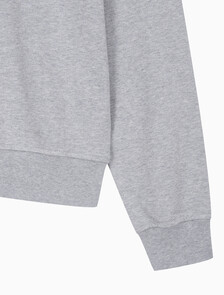 Buy 여성 아카이브 로고 프렌치 테리 후디 in color HEROIC GREY HEATHER