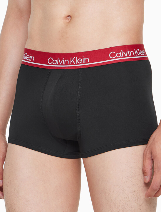 남성 CK 마이크로 플러스 로우 라이즈 드로즈 3PK