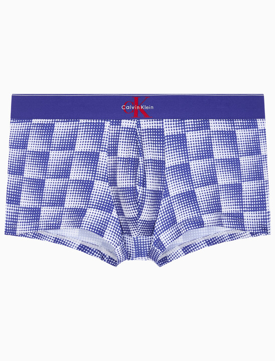 남성 CK 그래픽 마이크로 로우 라이즈 트렁크